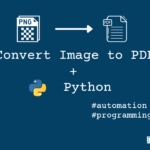Convert Image to PDF in Python